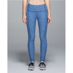 LULULEMON Run: Turn Around Tight HEATHERED BLUE